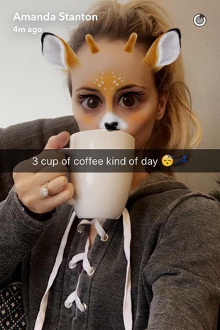 Amanda Stanton Snapchat December 13, 2016