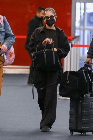 Zoe Kravitz JFK Airport March 23, 2022