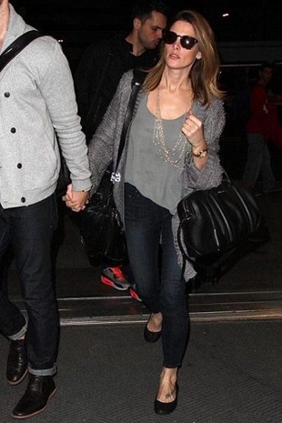 Ashley Greene LAX Airport November 2014