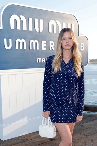 Mia Goth Miu Miu Summer Club Beach Party July 26, 2023