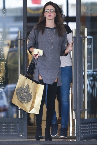 Alessandra Ambrosio Beverly Hills December 15, 2014