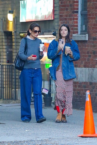 Katie Holmes New York City April 22, 2024