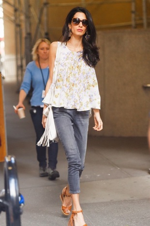 Amal Clooney New York City April 18, 2015