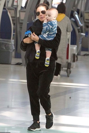 Eva Longoria Baston Toronto Airport April 4, 2019