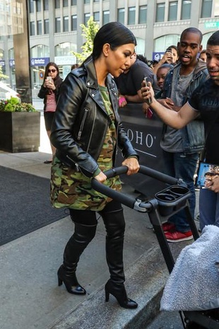 Kourtney Kardashian Trump Soho Hotel September 16, 2015