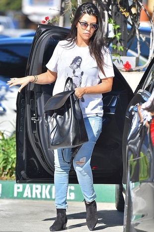 Kourtney Kardashian Taking Her Daughter to Dance Class March 26, 2015