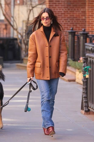 Emily Ratajkowski New York City February 9, 2024