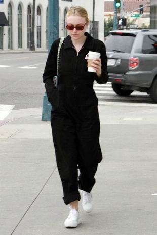 Dakota Fanning Beverly Hills January 5, 2018