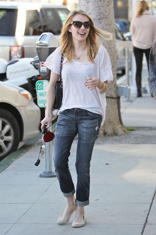 Emma Roberts Out and About 2011