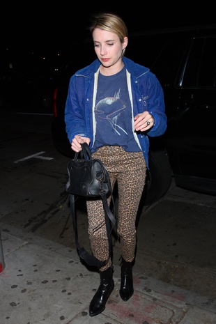 Emma Roberts The Peppermint Club December 27, 2018