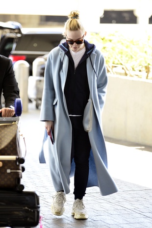 Elle Fanning LAX Airport April 22, 2019