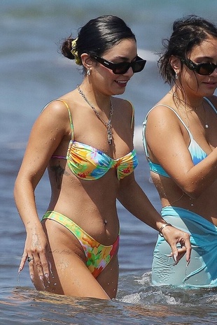 Vanessa Hudgens Forte Dei Marmi July 27, 2022