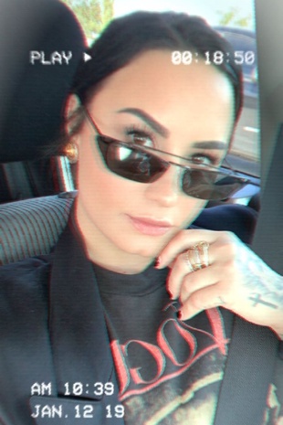 Demi Lovato Instagram January 19, 2019