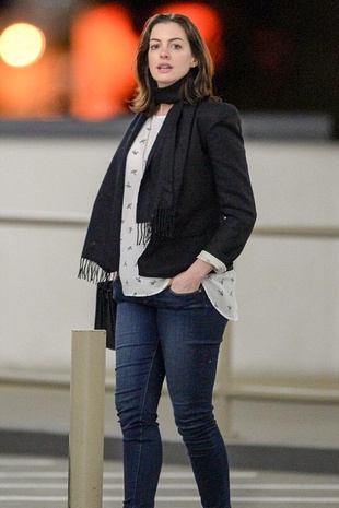 Anne Hathaway Los Angeles December 5, 2015