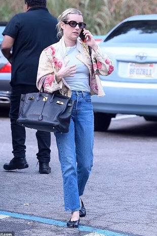 Emma Roberts Hollywood Hills October 13, 2024