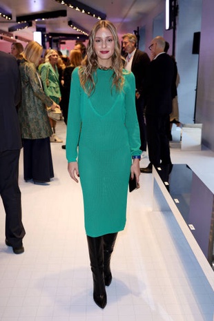 Olivia Palermo Benetton Fashion Show in Milan September 25, 2022