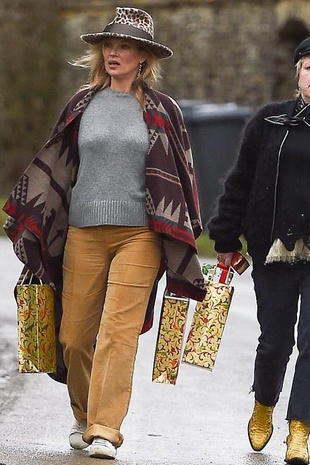 Kate Moss Christmas Day December 25, 2017