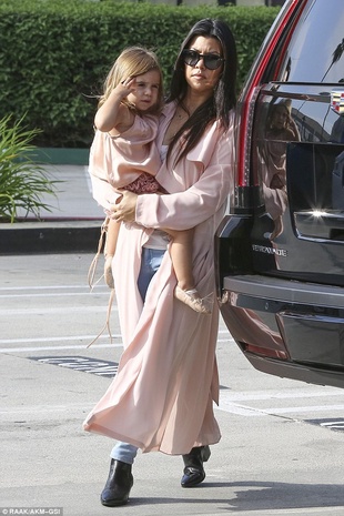 Kourtney Kardashian Taking Her Daughter to Dance Class March 19, 2015