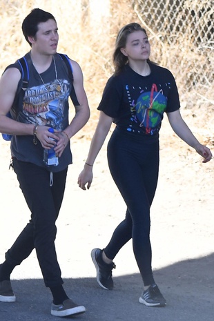 Chloe Moretz Goes For A Hike With Brooklyn Beckham November 26, 2017