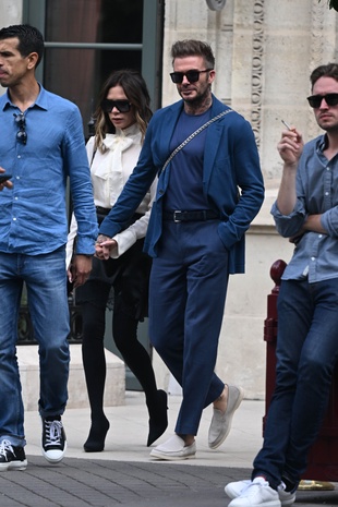 Victoria Beckham At Le Bristol Hotel in Paris July 3, 2022