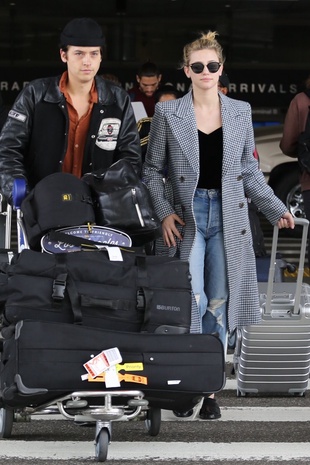 Lili Reinhart at LAX April 4, 2018