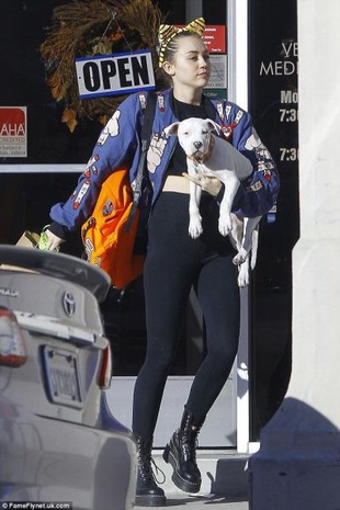 Miley Cyrus Los Angeles November 10, 2015