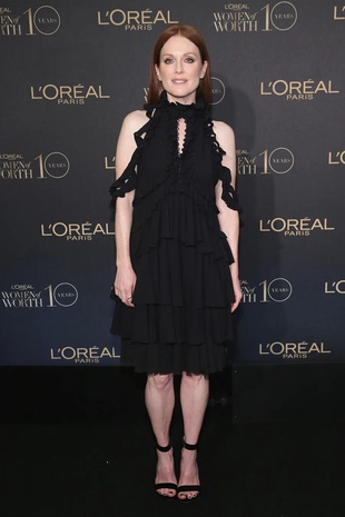 Julianne Moore at the L'oreal Women of Worth Celebration December 1, 2015