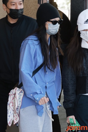 Jennie Kim Seoul Gimpo Business Aviation Center March 13, 2023