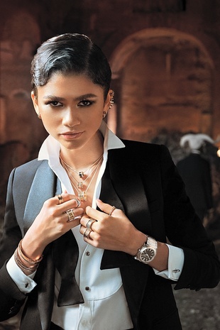 Zendaya Coleman Bvlgari Mai Troppo Ad Campaign