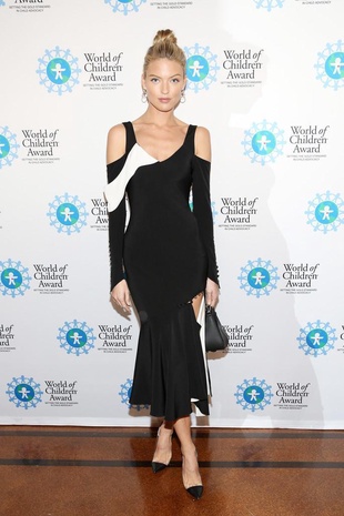 Martha Hunt World of Children Awards Ceremony On October 27, 2016