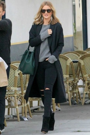 Rosie Huntington-Whiteley Los Angeles December 20, 2015