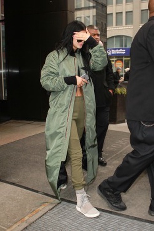 Kylie Jenner Kanye West X Adidas Originals Presentation February 12, 2015