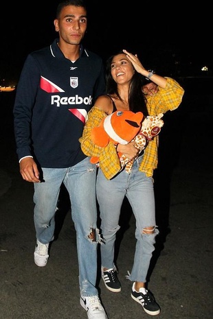 Kourtney Kardashian With Younes Bendjima September 2, 2017