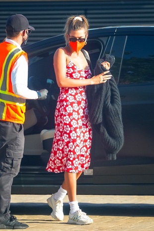 Hailey Bieber Nobu Malibu May 5, 2021