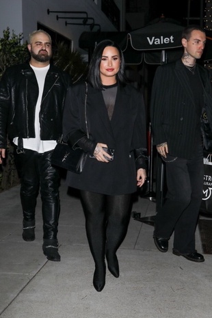 Demi Lovato At Mastro's in Los Angeles March 28, 2024