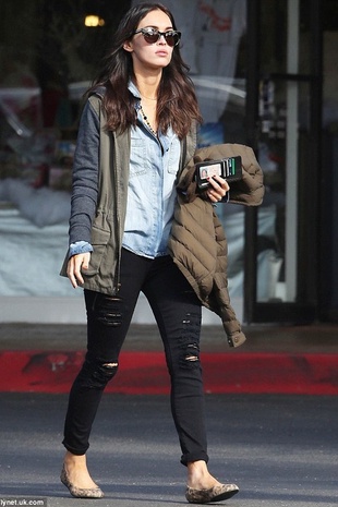 Megan Fox Bel Air December 15, 2014