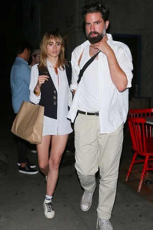 Suki Waterhouse With Jack Guinness July 17, 2018