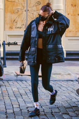 Bella Hadid New York City December 10, 2020