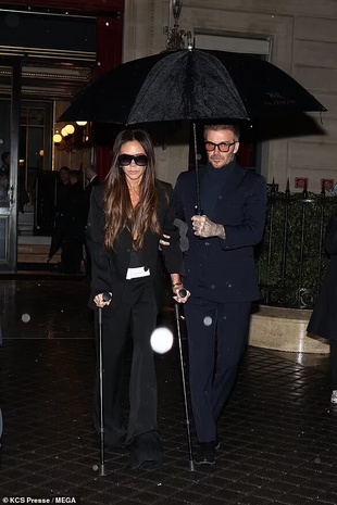 Victoria Beckham Out in Paris March 2, 2024