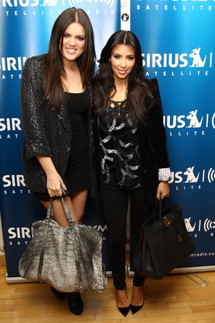 Kim Kardashian Visiting Sirius Xm Radio in New York December 8, 2009