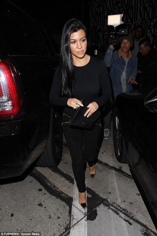 Kourtney Kardashian Los Angeles November 7, 2015