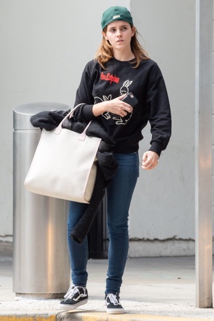 Emma Watson JFK Airport May 17, 2019