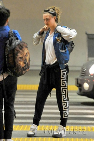 Cara Delevingne LAX Airport January 5, 2015