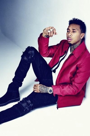 Tyga Yahoo Style Photoshoot