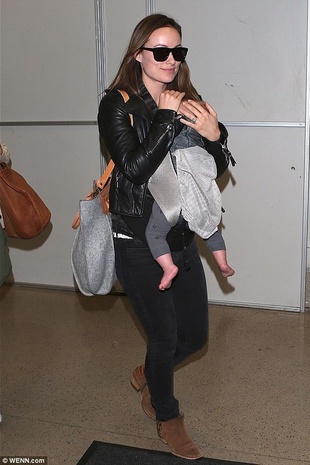 Olivia Wilde LAX Airport December 2, 2014