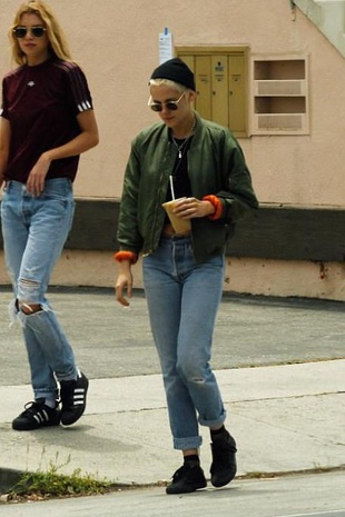 Kristen Stewart With Stella Maxwell June 1, 2017