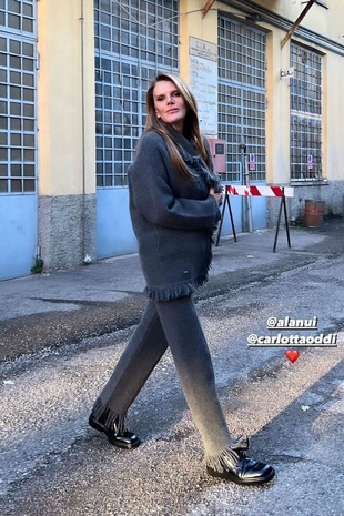 Anna Dello Russo Instagram Story January 20, 2024