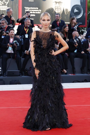 Leonie Hanne L'immensita Premiere at Venice Film Festival September 4, 2022