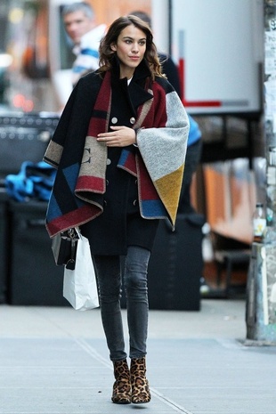 Alexa Chung Nobu New York City November 3, 2014