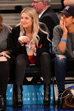 Ashley Benson New York Knicks Game October 27, 2017